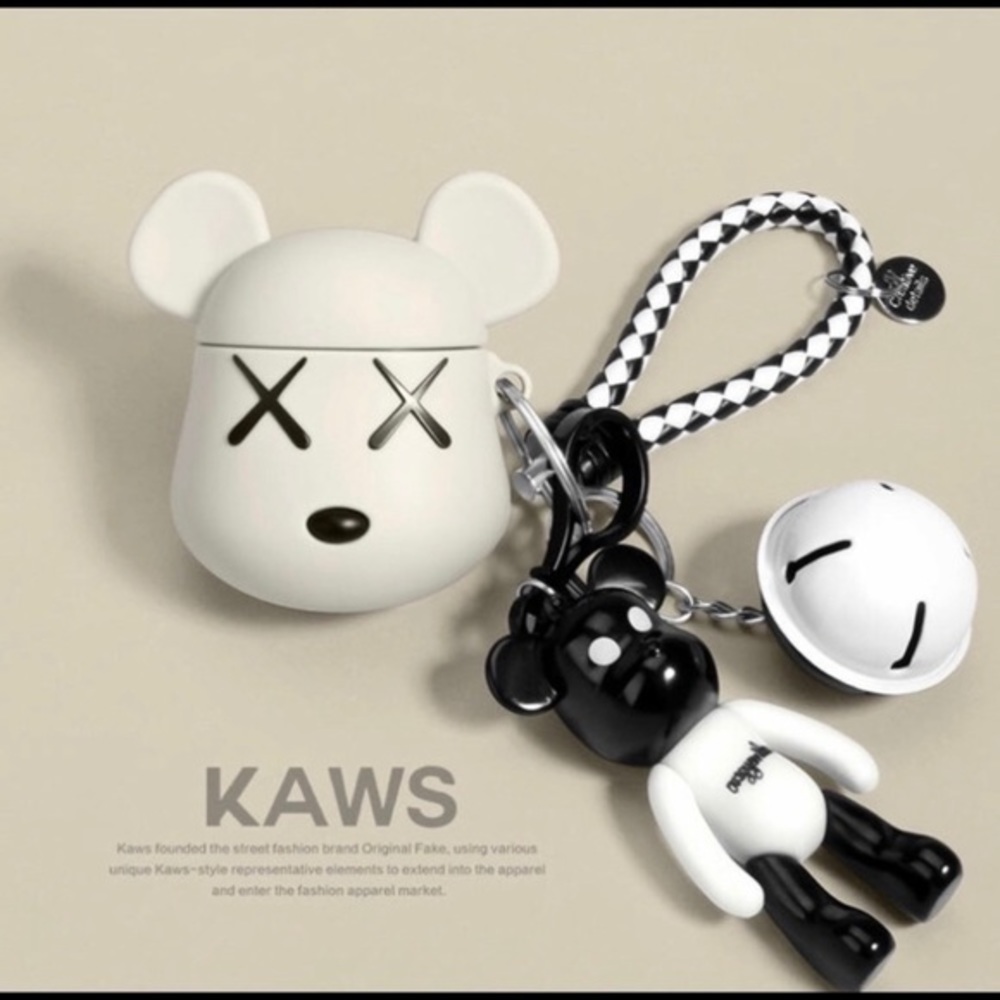 New Kaws Apple AirPods Case Compatible 1 &…